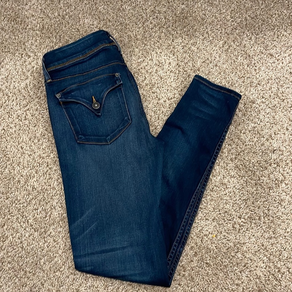 Hudson dark skinny jeans